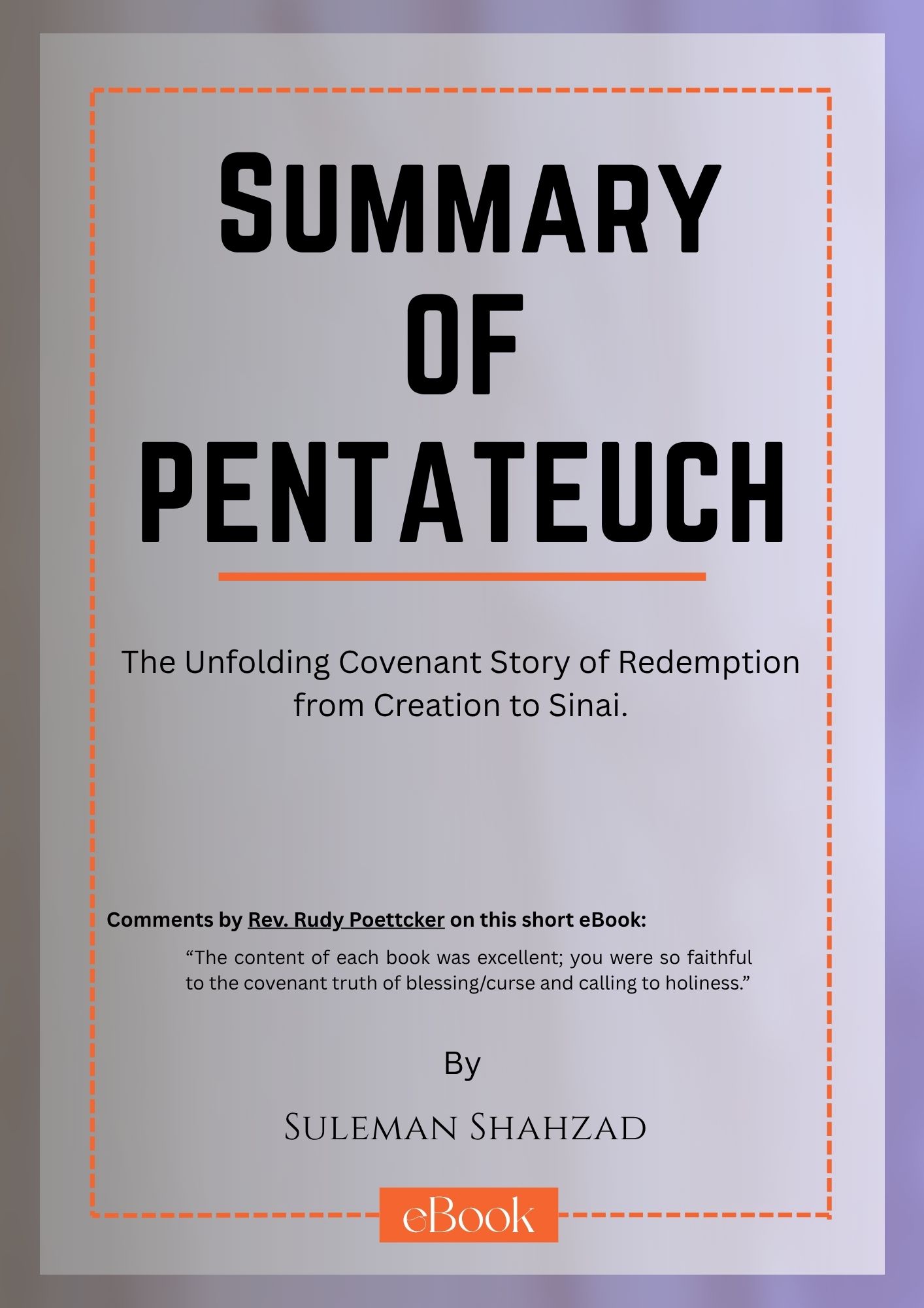 Summary of Pentateuch (ENGLISH)